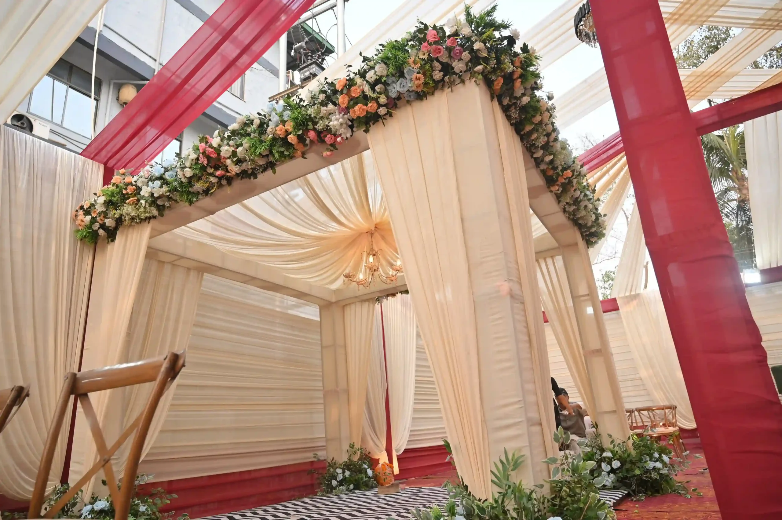 Wedding mandap Palaash Bon Guwahati