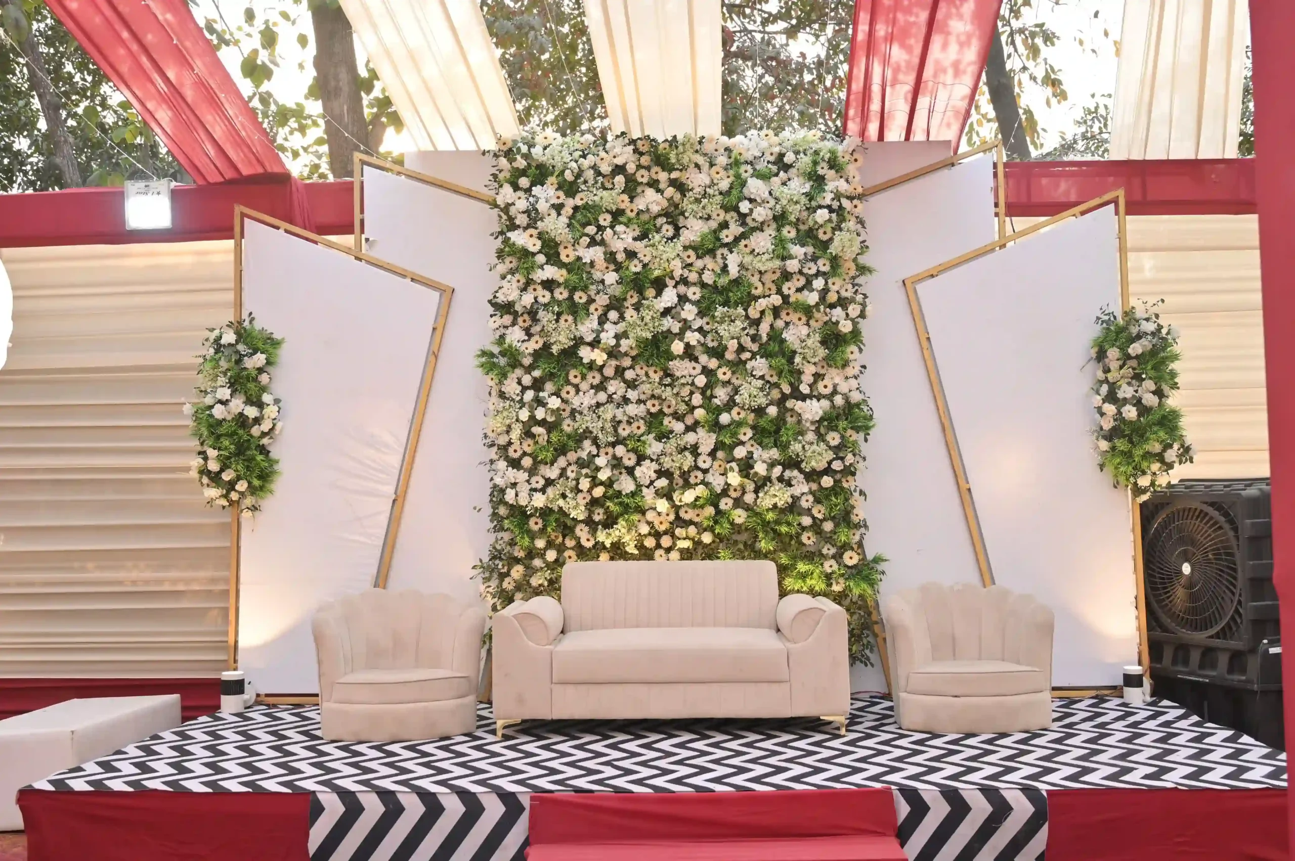 Wedding stage decoration Palaash Bon Guwahati